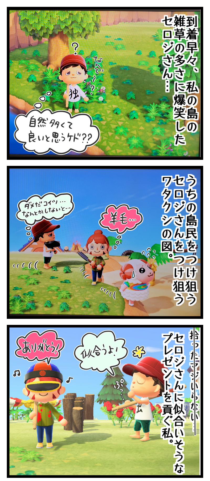 あつ森で遊ぼう 独女の流儀