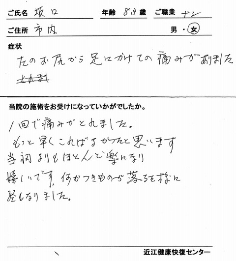 s-尻から足痛