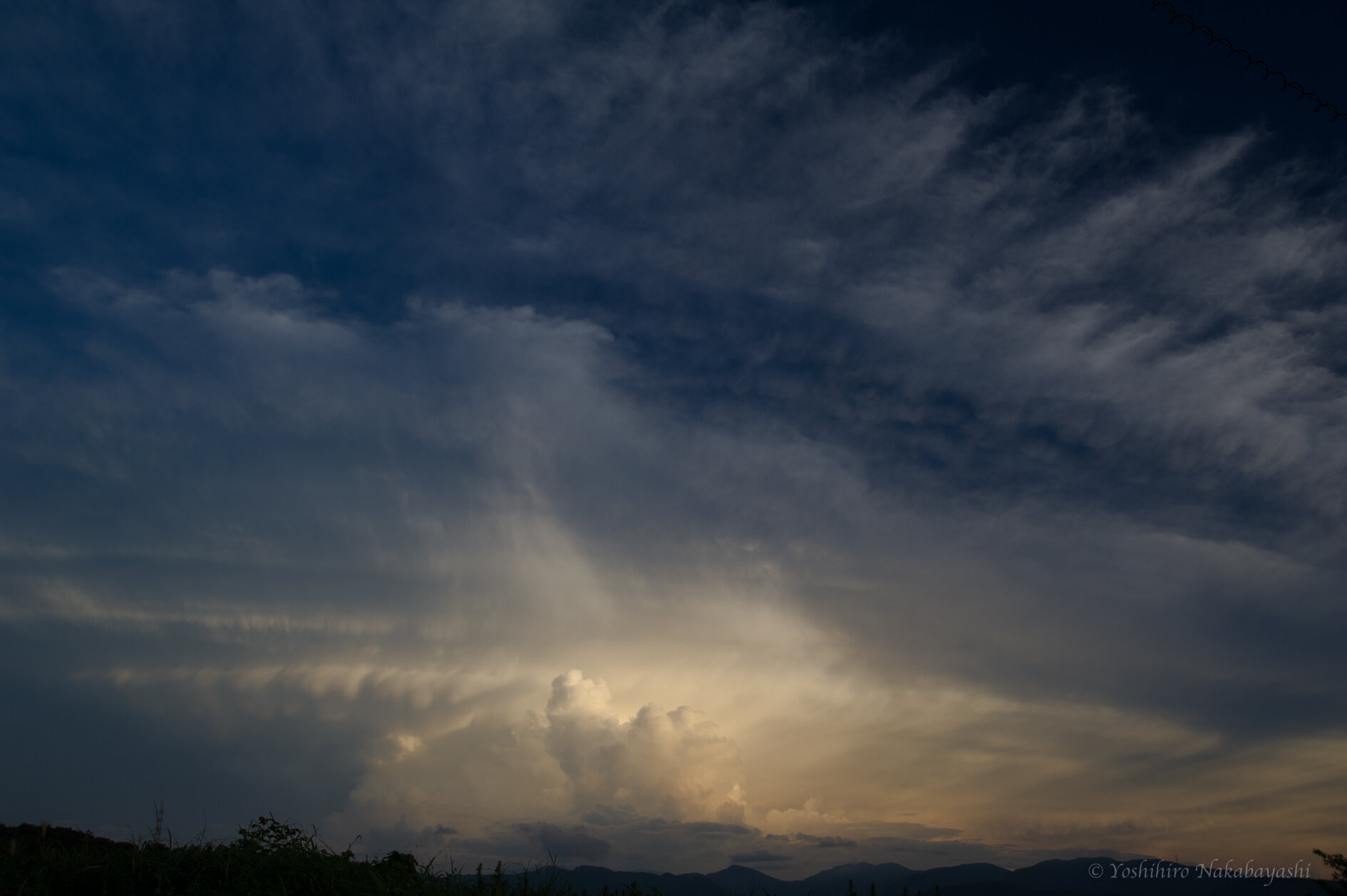 気象現象 金床雲 地球の片隅で