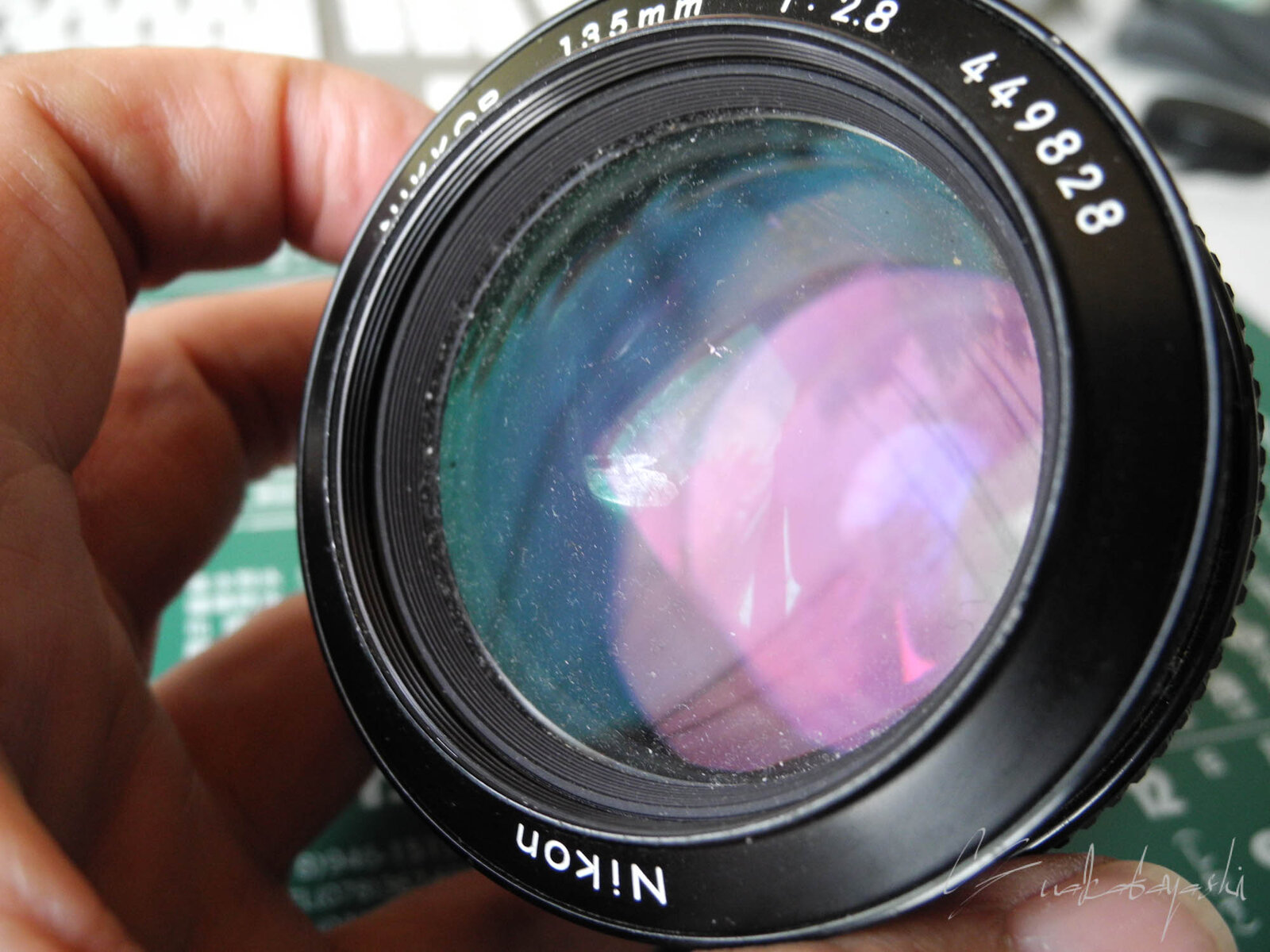 New NIKKOR 135mm F2.8 分解カビ取り : 地球の片隅で New NIKKOR 135mm F2.8 分解カビ取り : 地球の片隅で