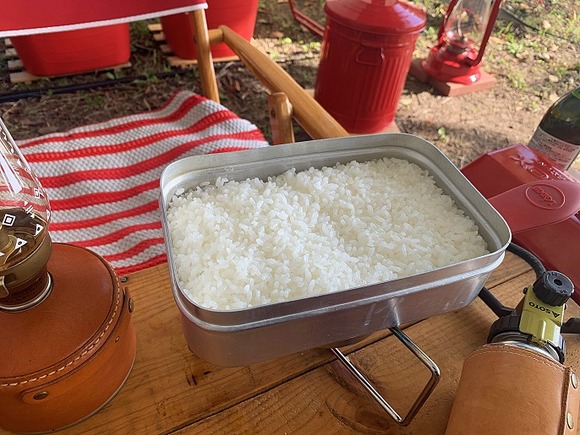 メスティン ラージ 炊飯