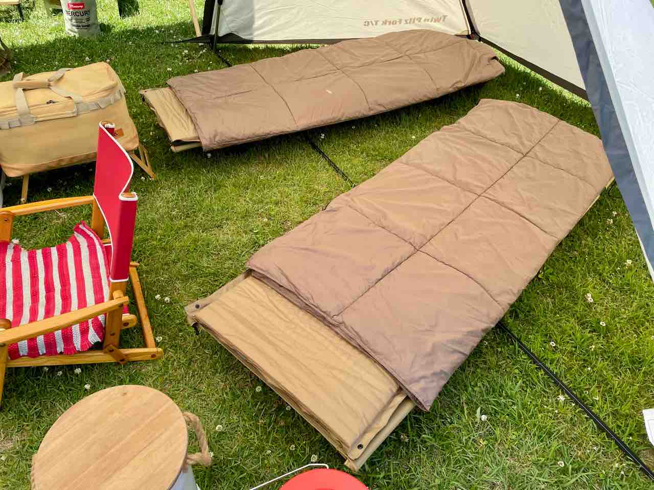 キャンプで寝袋は苦手！そんな方におすすめなダブルウォーム2way寝袋！ : Kutikomi