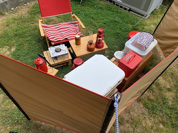 庭でするソロキャンプやソロデイキャンプにあった方が絶対便利 詳しくブログで紹介 ｋｕｔｉｋｏｍｉ