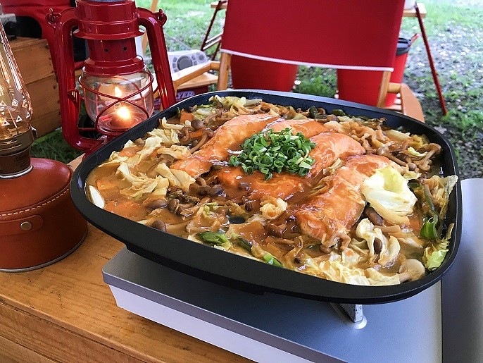 鮭のちゃんちゃん焼きは簡単にキャンプでおいしく作れる 作り方を詳しくブログで紹介 ｋｕｔｉｋｏｍｉ
