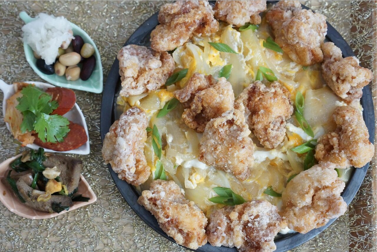 最高に美味すぎる 唐揚げの親子丼 小学校栄養士 松丸 奨のブログ 最高に美味すぎる 唐揚げの親子丼 小学校栄養士 松丸 奨のブログ