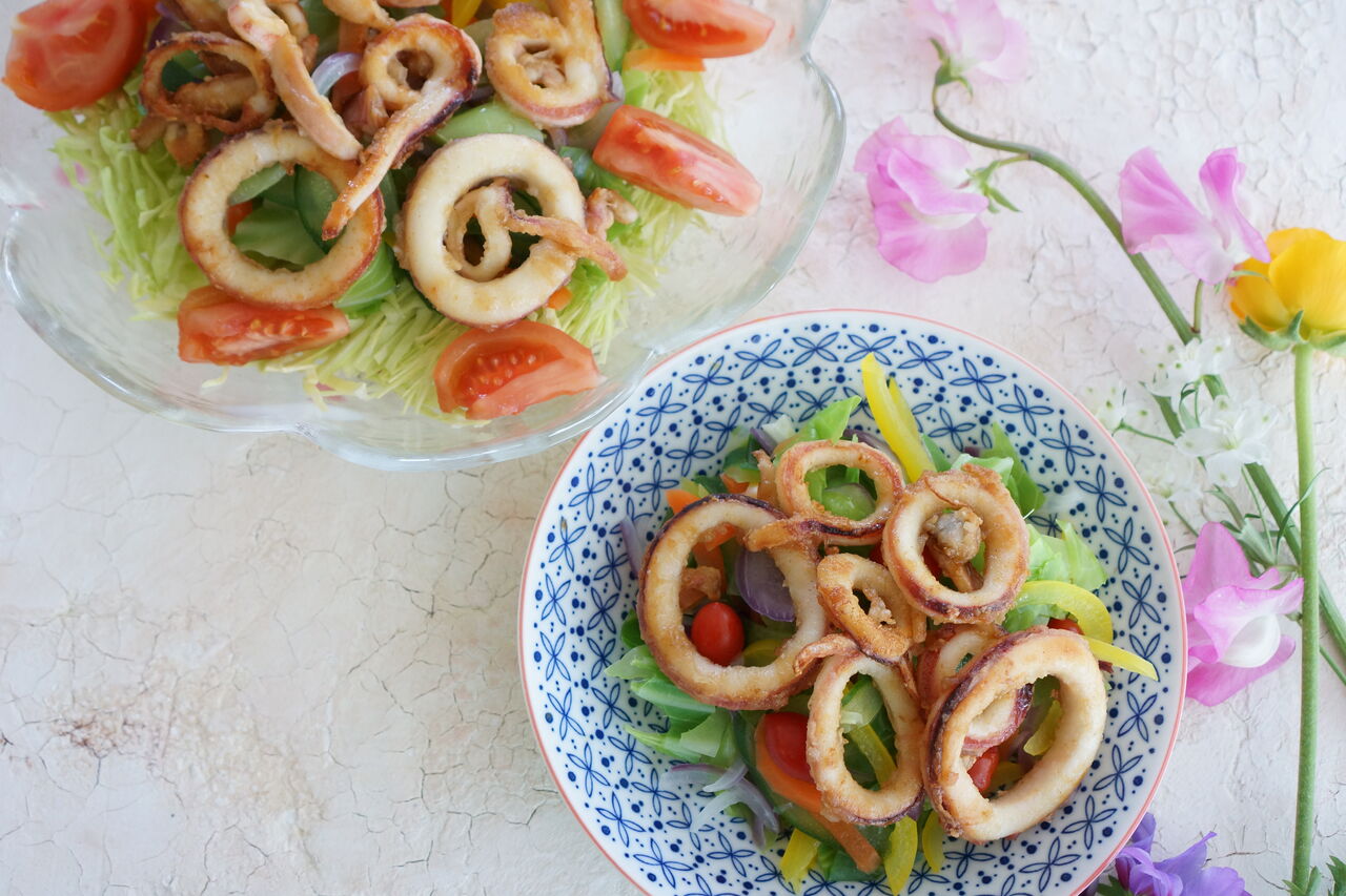 海の香りが最高イカサラダ 小学校栄養士 松丸 奨のブログ