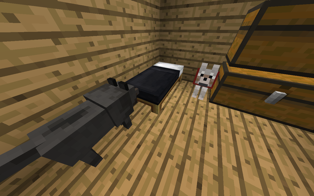 オオカミを手懐ける だらだらマインクラフト日記 オオカミを手懐ける だらだらマインクラフト日記