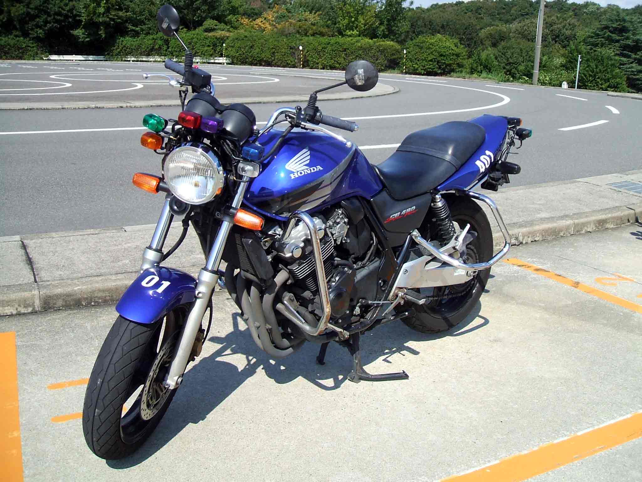 Honda Cb400教習車仕様 今日のマシン