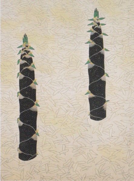 福田平八郎、【山櫻】 福田平八郎、【山櫻】