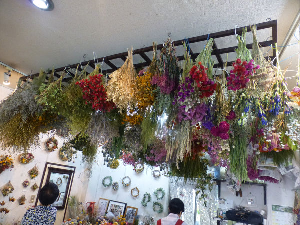 ﾄﾞﾗｲﾌﾗﾜｰｼｮｯﾌﾟ 野ばら 軽井沢 一病息災 日本酒が旨い