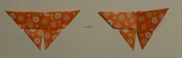 蝶の箸置と信濃鶴 一病息災 日本酒が旨い