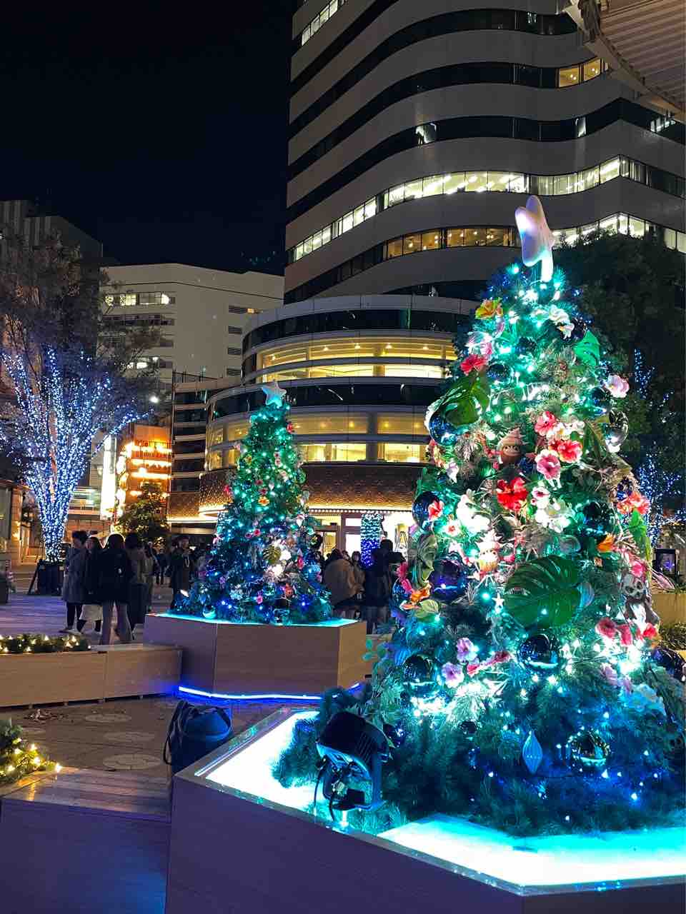 六本木ヒルズクリスマス2023 66プラザイルミネーション