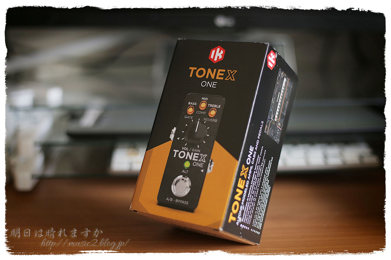 IK Multimediaの「TONEX One」を実際に使ってみた感想 : 明日は IK Multimediaの「TONEX One」を実際に使ってみた感想 : 明日は