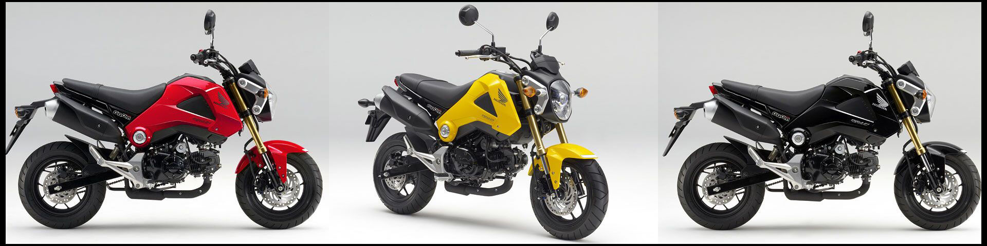 HONDAグロムの誕生日！ 各年式をあなたは見分けられる？ : 明日は晴れ