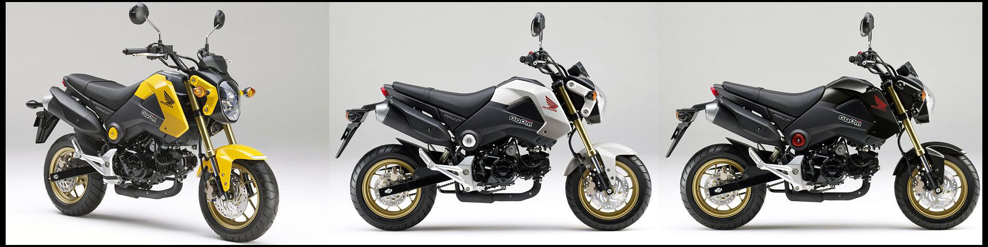HONDAグロムの誕生日！ 各年式をあなたは見分けられる？ : 明日は晴れ 