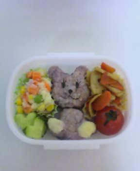 キャラ弁当 ポストペット モモ You Can Run
