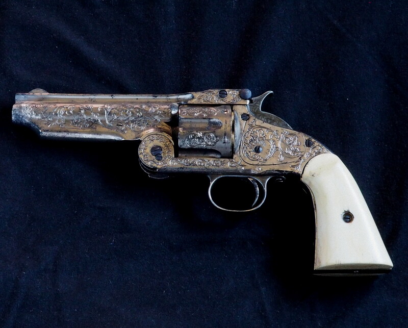 Smith & Wesson #3 2nd Model American ワイアット・アープの銃を