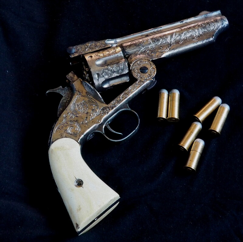 Smith & Wesson #3 2nd Model American ワイアット・アープの銃を