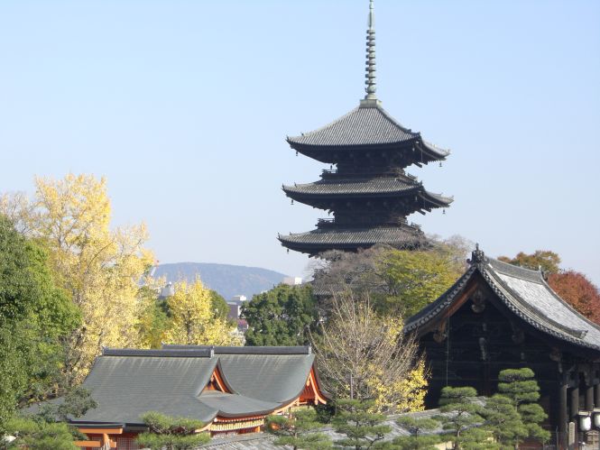 東寺の西に五重塔があった｜京の謎解き : 京都より愛をこめて