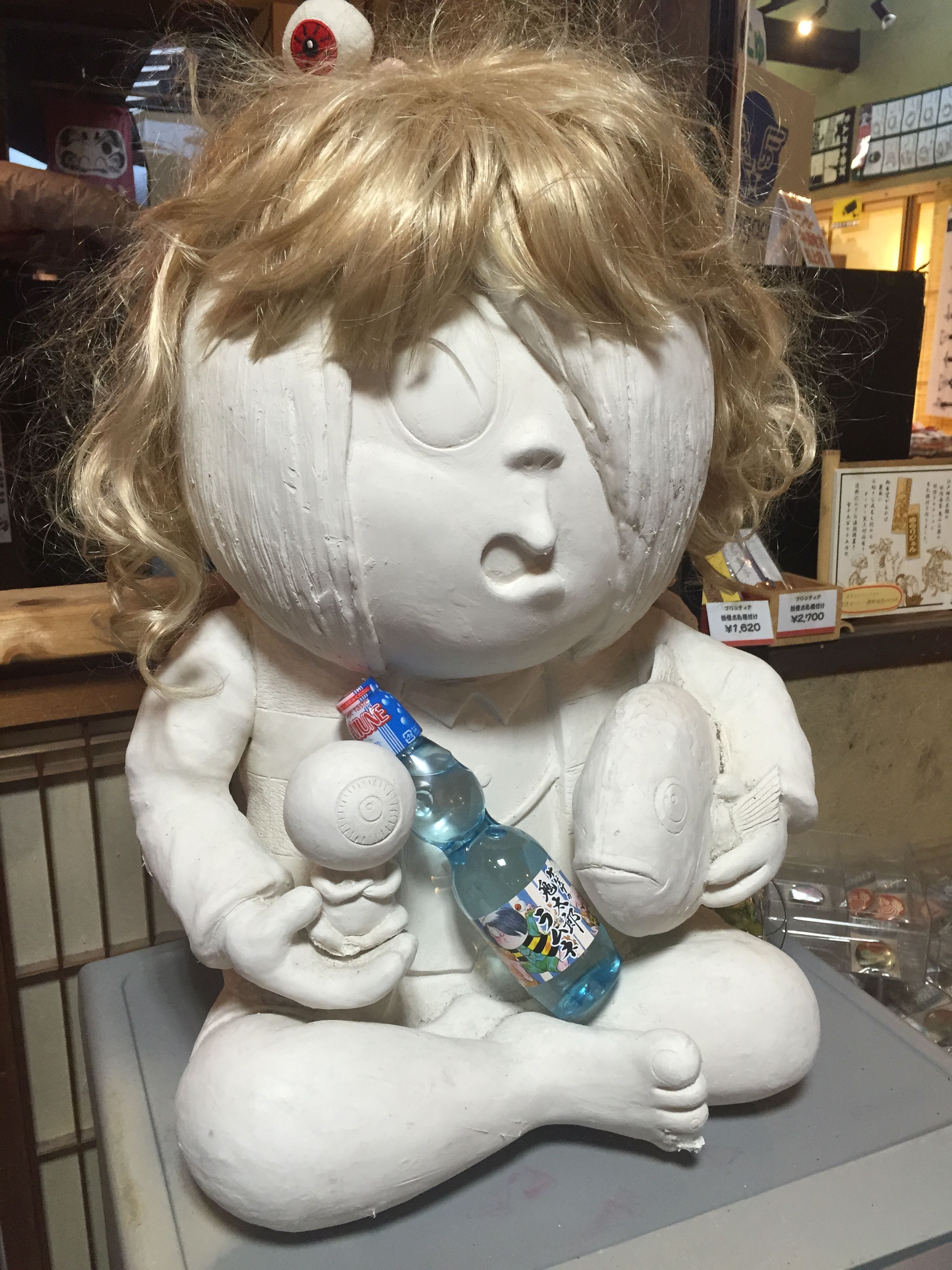 人気商品】鬼太郎ファミリーの貯金箱 : 水木しげるロード 妖怪神社