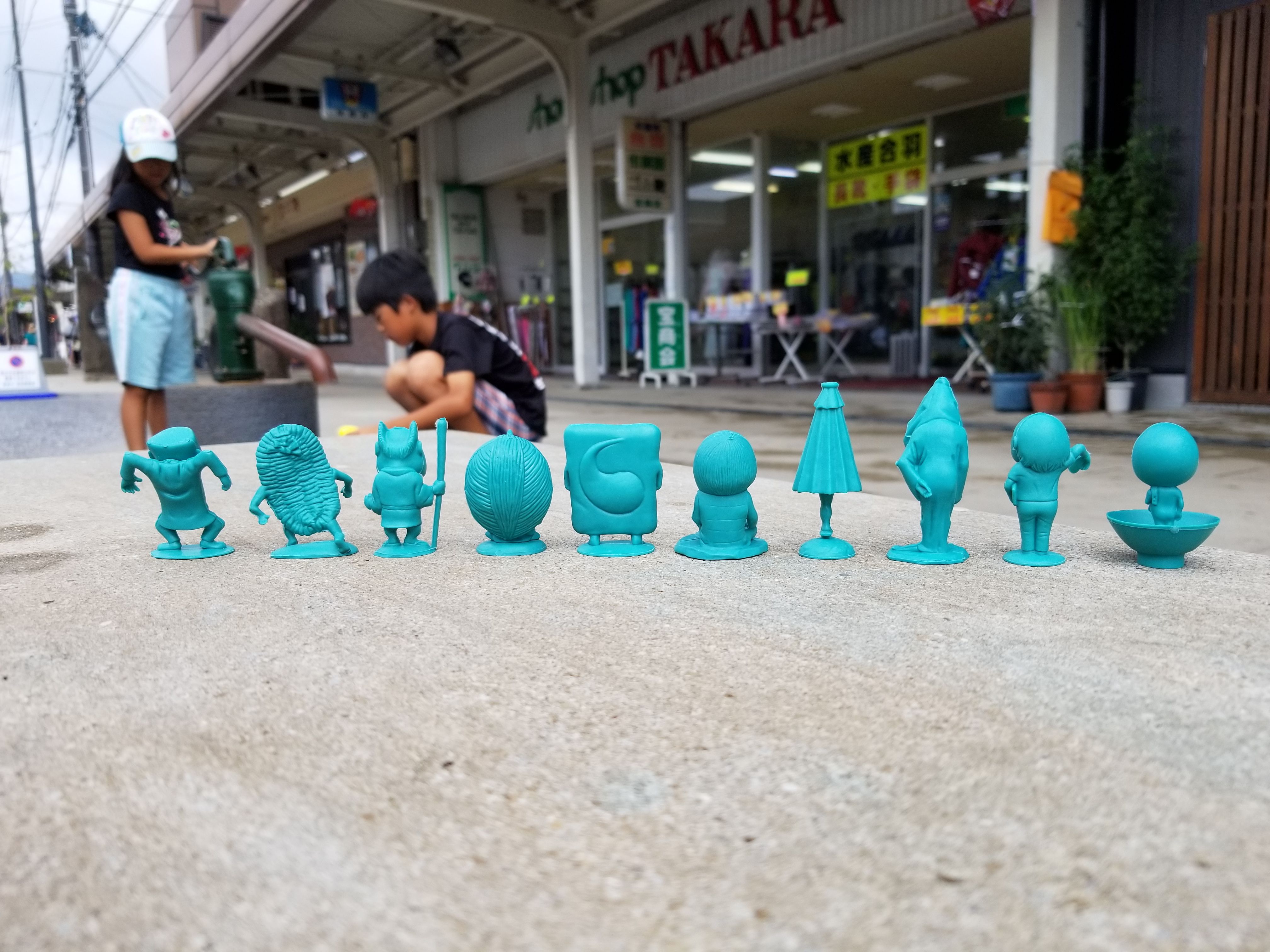 ブロンズ像消しゴムフィギュア】入荷！〜その②〜 : 水木しげる