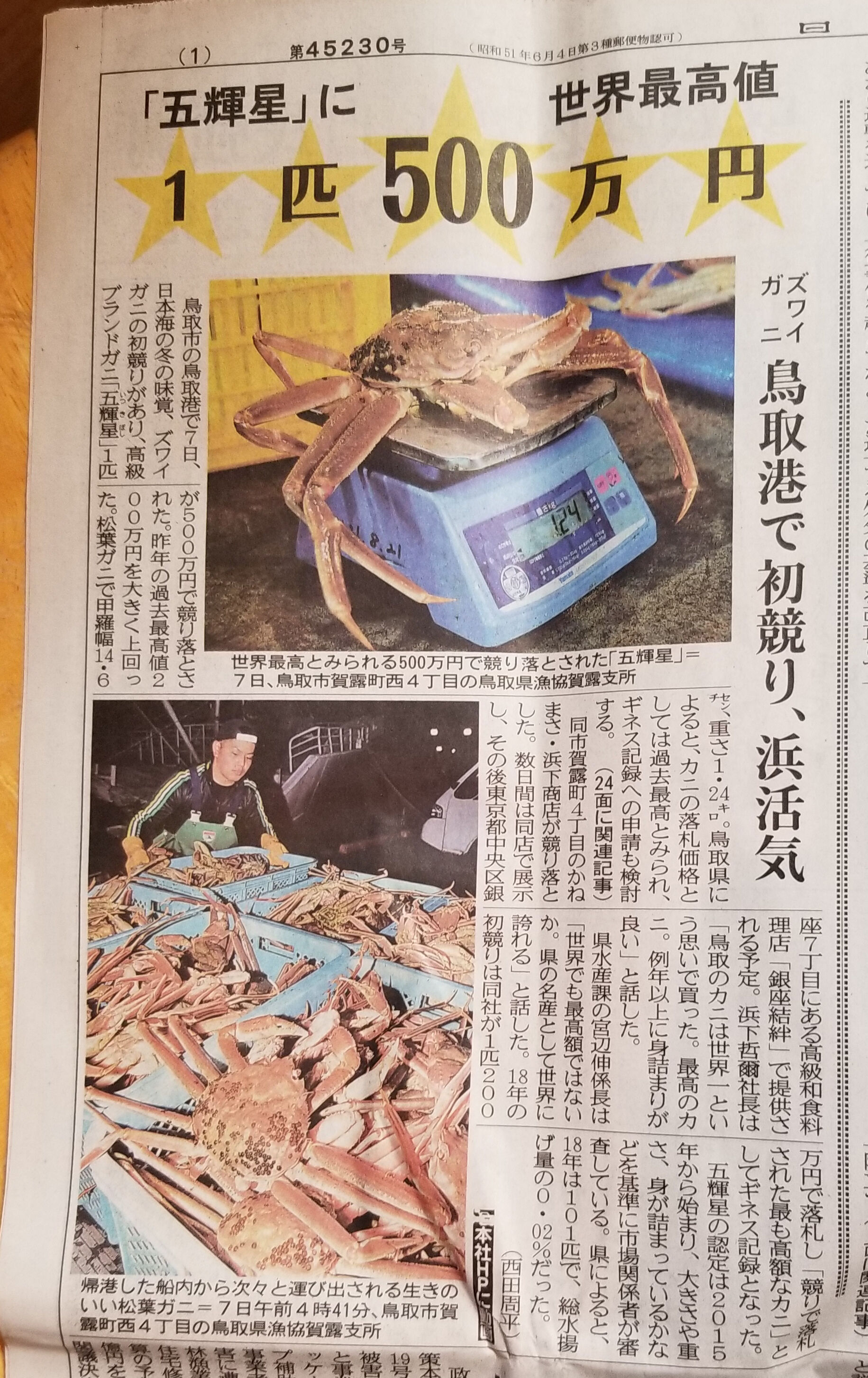蟹取県境蟹港19 ズワイガニシーズン本殻始動 水木しげるロード 妖怪神社スタッフのブログ 蟹取県境蟹港19 ズワイガニシーズン本殻始動 水木しげるロード 妖怪神社スタッフのブログ