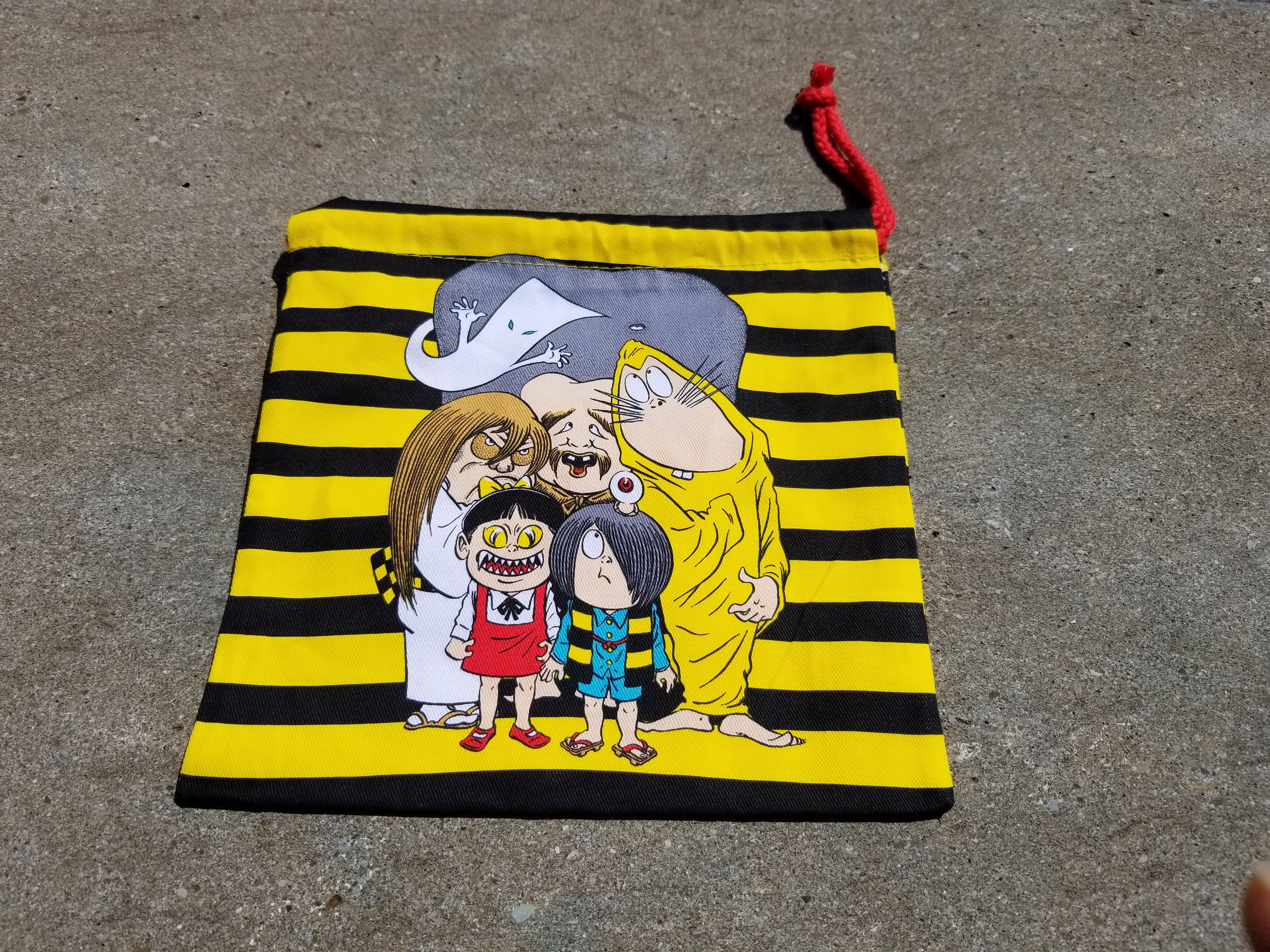 鬼太郎】キャラクター巾着(再入荷♪) : 水木しげるロード 妖怪神社