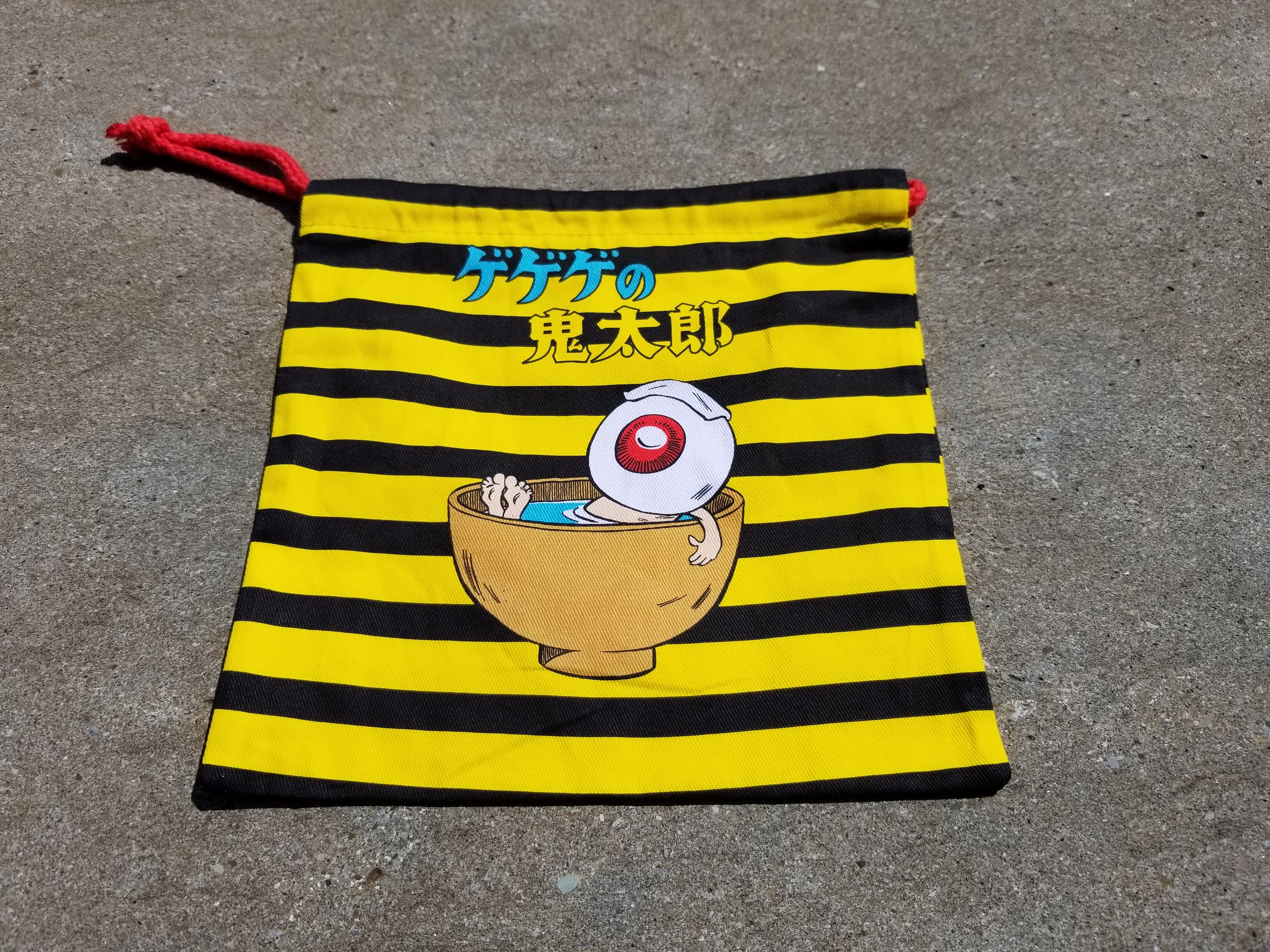 鬼太郎】キャラクター巾着(再入荷♪) : 水木しげるロード 妖怪神社