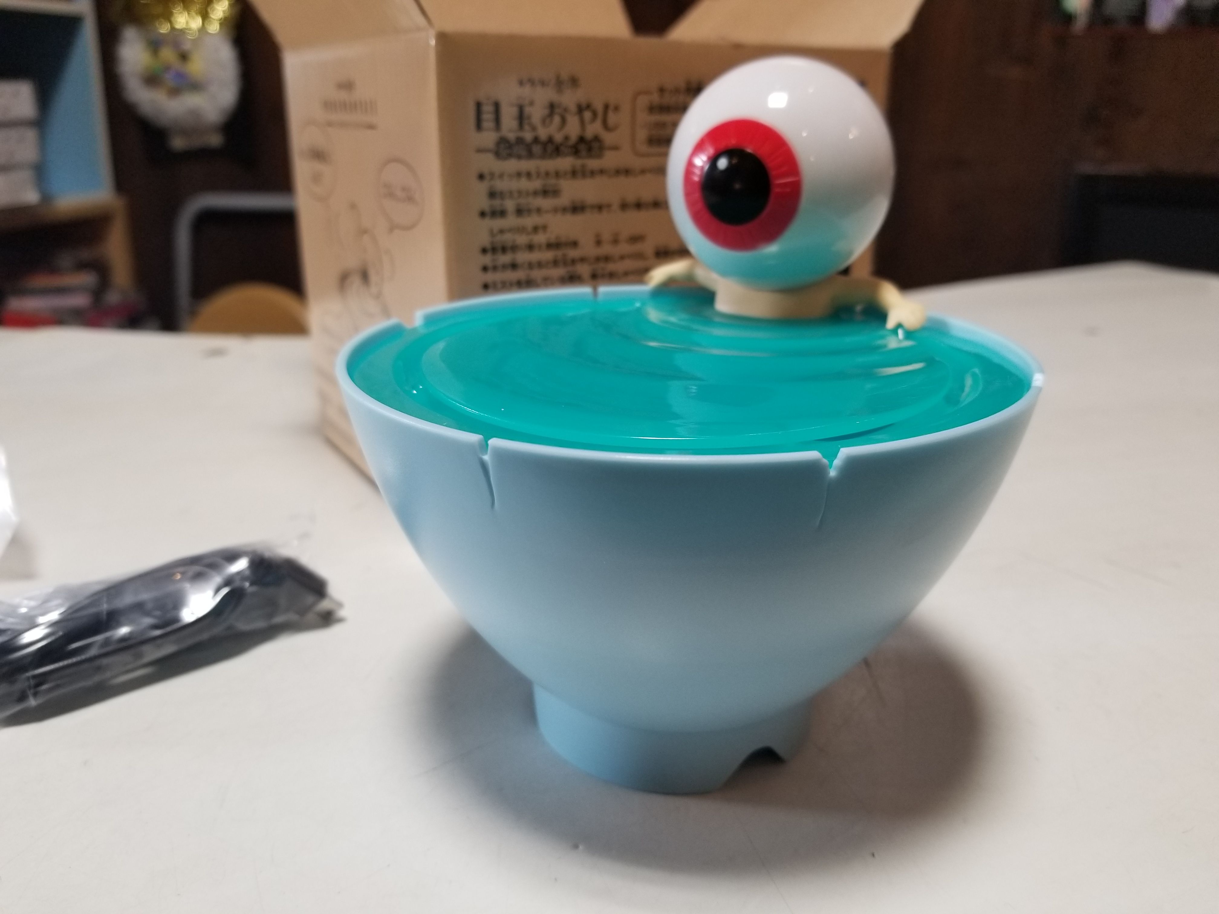 残りわずか 目玉おやじ 茶碗風呂加湿器 簡単usb接続 しゃべる 水木しげるロード 妖怪神社スタッフのブログ 残りわずか 目玉おやじ 茶碗風呂加湿器 簡単usb接続 しゃべる 水木しげるロード 妖怪神社スタッフのブログ