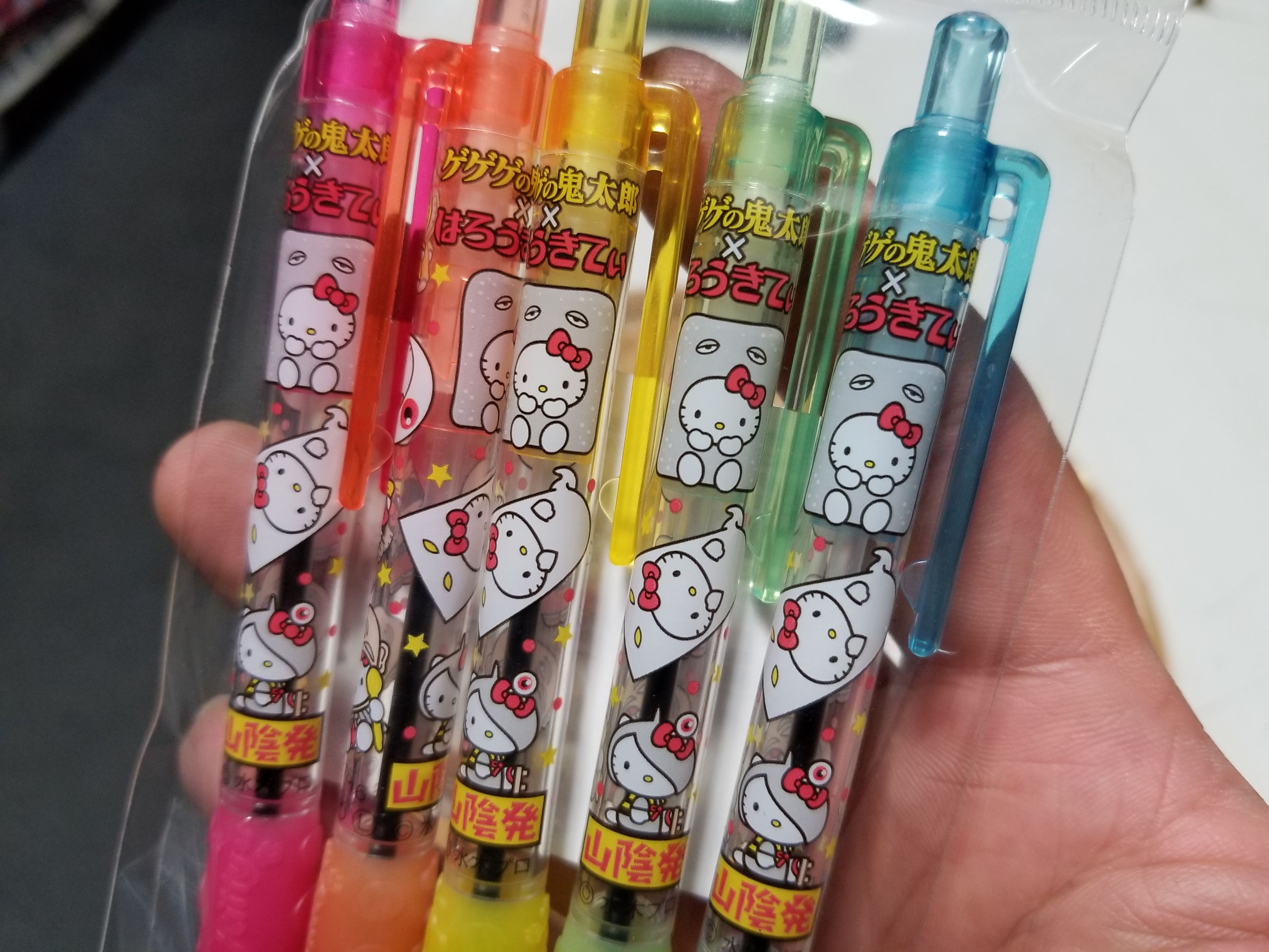 ハローキティ♡激レア♡ゲゲゲの鬼太郎コラボ根付けフルコンプセット♡ ご当地キティ 根付け 山陰 ゲゲゲの鬼太郎×ハローキティ