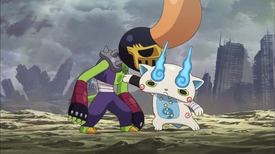 アニメ妖怪ウォッチ 第97話 感想 Part1 北斗の犬でジャギ登場 兄より優れた弟など存在しねぇ もキター