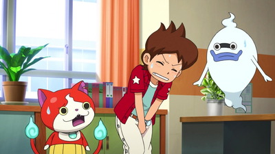 アニメ妖怪ウォッチ 第123話 感想 Part3 新妖怪 バンジーきゅうす が取りついてケータとウィスパー悶絶www アニメ妖怪ウォッチ 第123話 感想 Part3 新妖怪 バンジーきゅうす が取りついてケータとウィスパー悶絶www