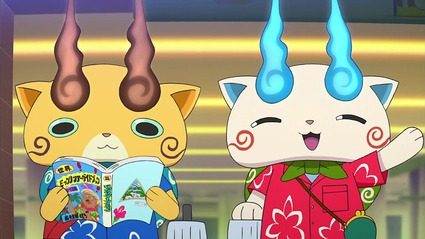 アニメ妖怪ウォッチ 第168話 感想 Part1 コマさんコマじろうのゴールデンウィークもんげー旅 Inハワイ