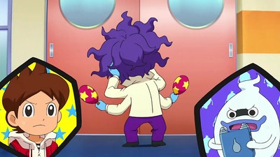 アニメ妖怪ウォッチ 第142話 感想 Part3 妖怪 テンパるンバ が妖怪ダンス大会で花子さんと踊れるかと思ったら 何故かアンドロイド山田ｷﾀ ﾟ ﾟ