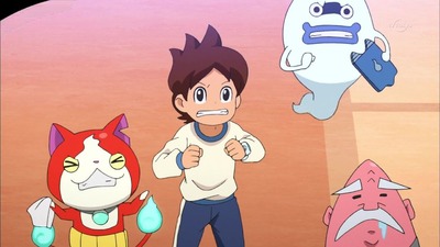 アニメ妖怪ウォッチ 第104話 感想 Part3 新妖怪インチキンを倒すために呼んだのが最凶妖怪ひも爺ｗ でもインチキンも強かった