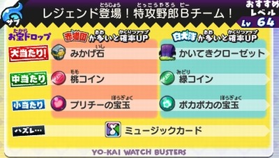 妖怪ウォッチバスターズ マスターニャーダ 入手方法