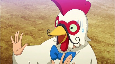 アニメ妖怪ウォッチ 第104話 感想 Part3 新妖怪インチキンを倒すために呼んだのが最凶妖怪ひも爺ｗ でもインチキンも強かった