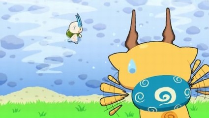 アニメ 妖怪ウォッチ 第5話 感想 Part2 ニャーキングデッド 極限状態の妖怪たち エピソード３ ４コマさん 鯉のぼり ニッポン全国 コマみ探しの旅 両国編
