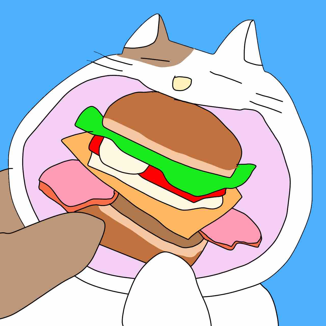 佐世保バーガーを堪能しました 陽喜屋 ようきや のゆる いイラスト 佐世保バーガーを堪能しました 陽喜屋 ようきや のゆる いイラスト