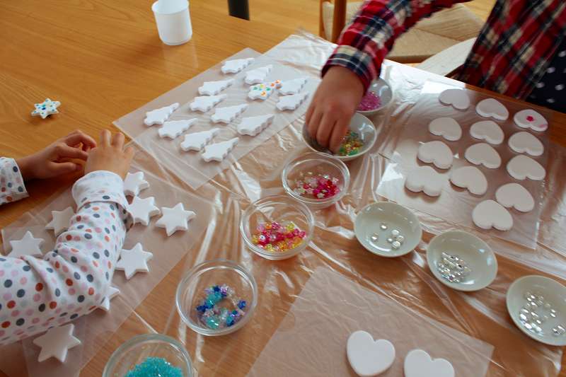 バザー用手作りマグネット ラクエンノ セイカツ Making Of Cafe E Den カフェ エデン