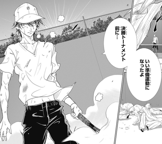 新テニスの王子様 桃城を呪文で精神崩壊させた奴等が ジャンプしか勝たん