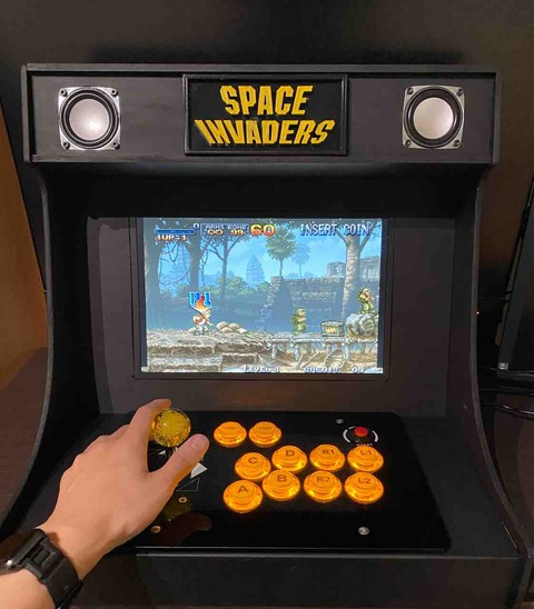 アーケード筐体 DIY : 葉の隠れ家