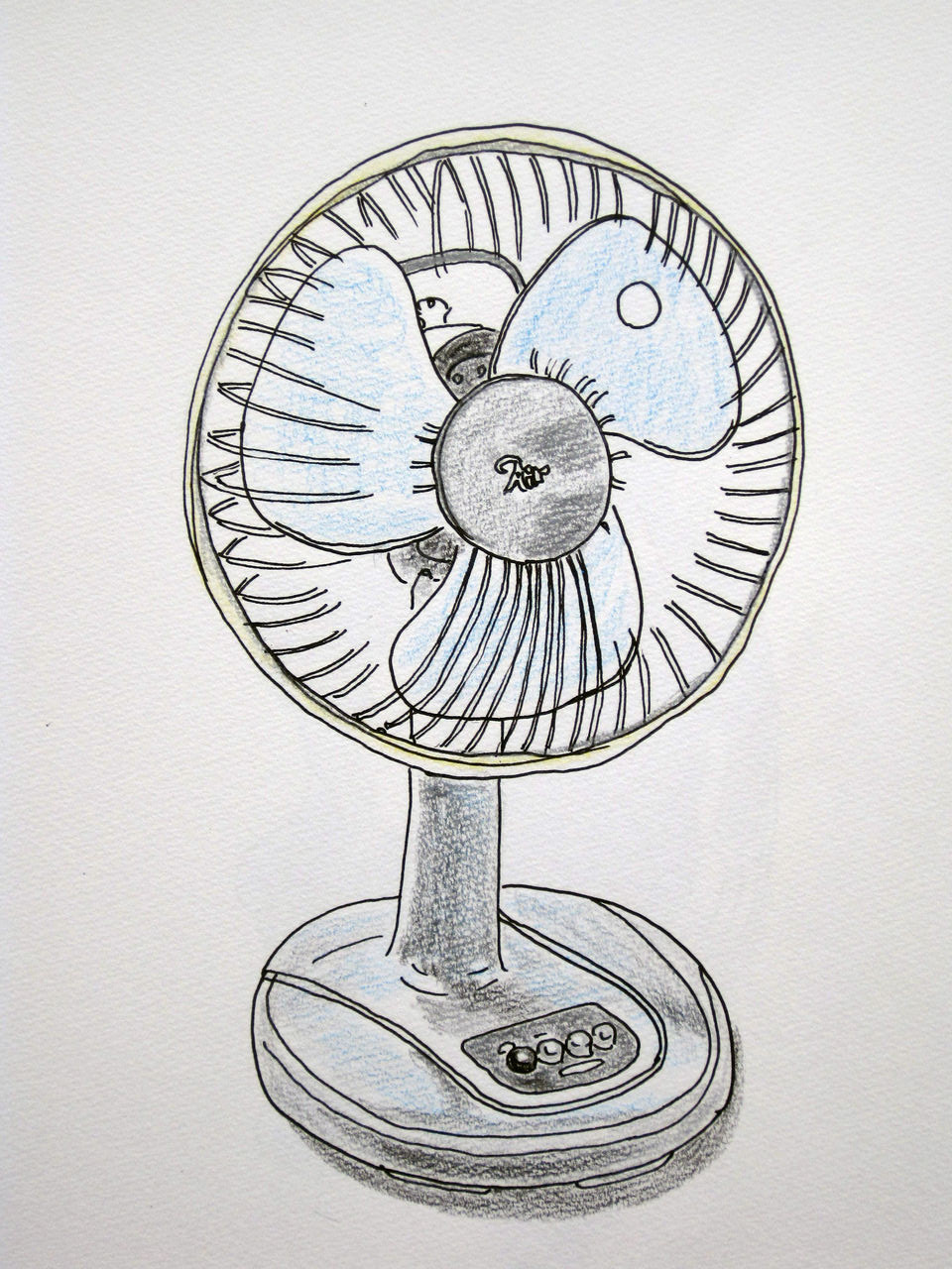 14 扇風機 優嵐スケッチブック