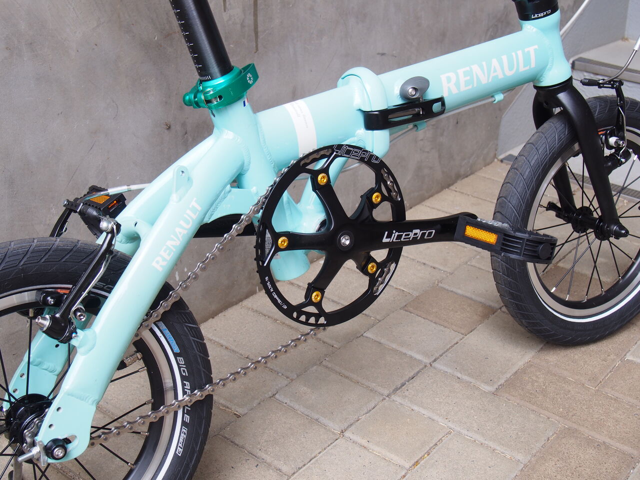 ダホン OEM車 AL-FDB140 ルノー版 : bicycle shop 秘密基地 へようこそ