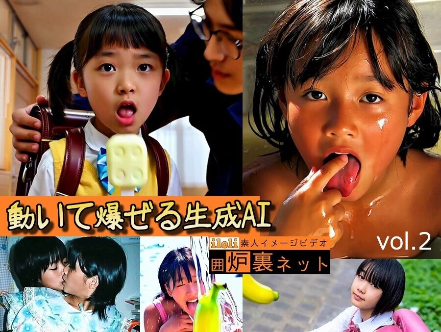 動画生成AI　囲炉裏ネット vol2 表紙