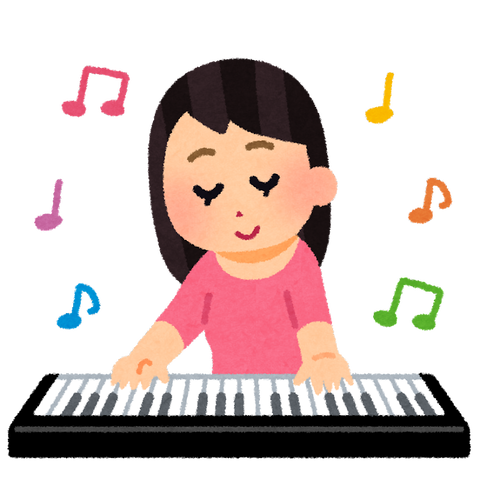 music_keyboard_woman