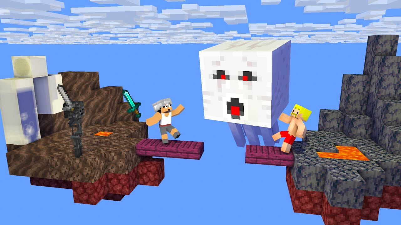 カズチャンネル ガストが湧く 黒いラッキーブロックがあるスカイブロックが地獄だった マイクラ Youtuberコメ速報