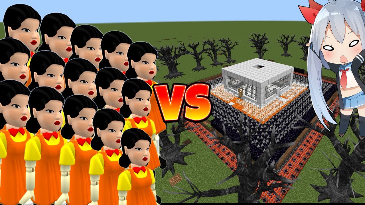 エル マイクラ 100体のイカゲームロボットvsセキュリティハウスで戦ったらやばすぎた ゆっくり実況 Youtuberコメ速報 エル マイクラ 100体のイカゲームロボットvsセキュリティハウスで戦ったらやばすぎた ゆっくり実況 Youtuberコメ速報