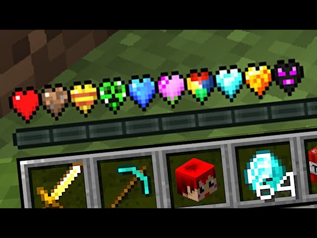 赤髪のとも マイクラなのに ハートをカスタムできる 赤髪のとも あかがみんmod Youtuberコメ速報