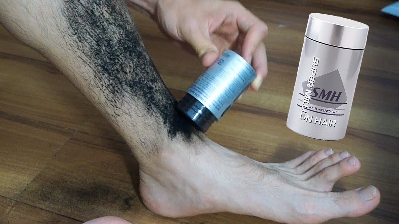 Pds 髪を増やす魔法の粉でスネ毛増やすホイ スーパーミリオンヘアー Pds Youtuberコメ速報